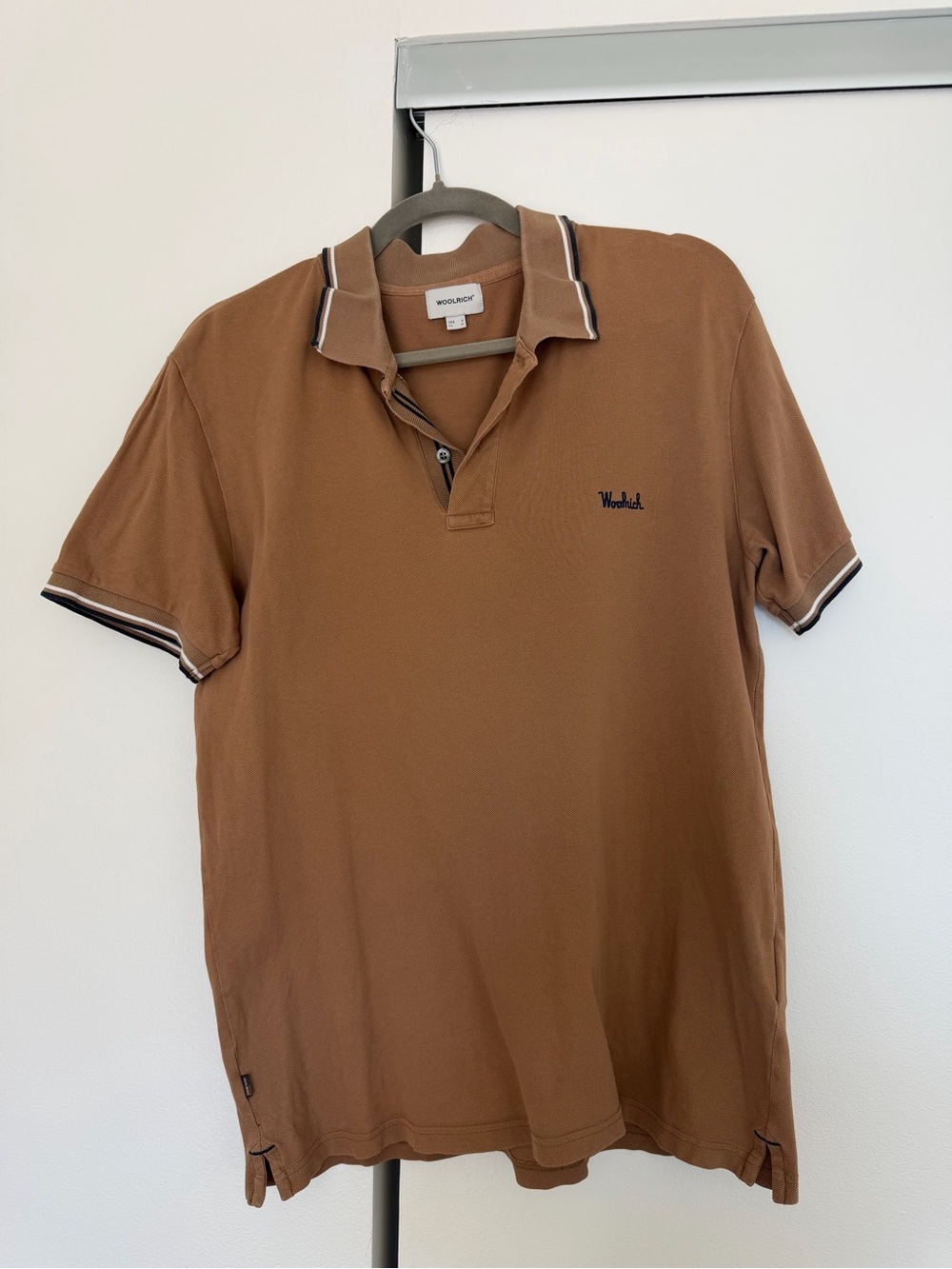 Woolrich Camel Polo Shirt